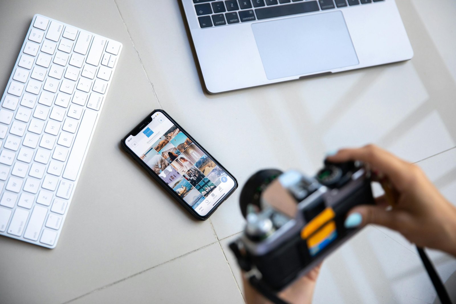 Social media profile Social media profile