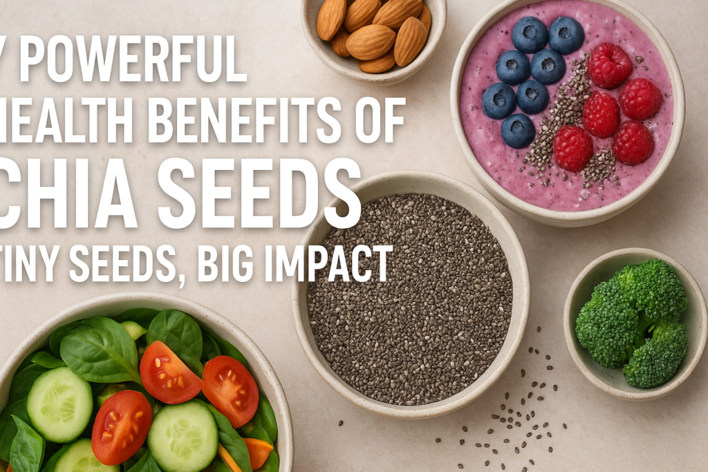 7 Powerful Health Benefits of Chia Seeds: Tiny Seeds, Big Impact